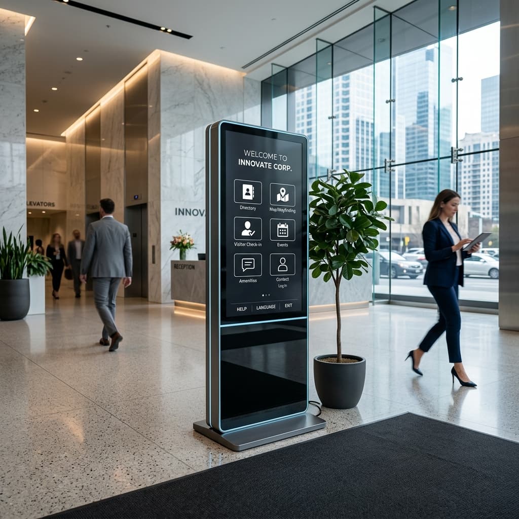 LCD & Interactive Kiosks